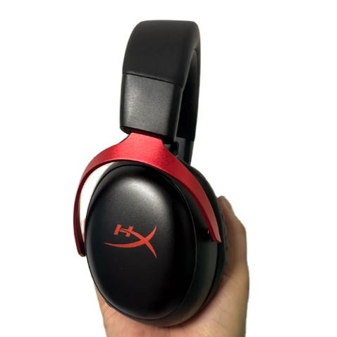 HyperX Cloud III Wireless Gaming Headset 120 Hour Battery DTS Spatial Audio Over Ear Headphones Mic Digital Display Low Latency