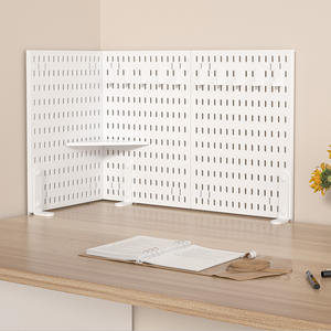 กระดานเจาะรูแบบหนีบอเนกประสงค์สำหรับโต๊ะเรียน ติดตั้งง่าย ใช้สำหรับเก็บเครื่องเขียนและของชิ้นเล็ก - Product Image 6