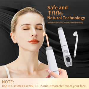 Nouveau Portable Haute Fréquence Soins De La Peau Machine De Poche 7 Baguettes Électrodes Visage Tête Mains Resserrement De La Peau Detox IT ZA CN - Product Image 5