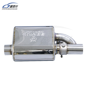 Tuyau d'échappement General Motors modifié avec un <span class=keywords><strong>silencieux</strong></span> à valve à vide <span class=keywords><strong>Remus</strong></span> simple entrée/simple sortie pour un son de voiture de sport. - Product Image 5