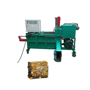 Cotton baling press machine in india/ Seeds baler machine/Waste Cardboard Paper Scrap Cardboard Baling Presser