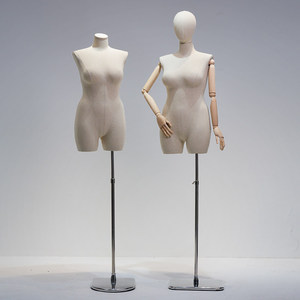 Large Size Women's Clothing Model Prop Female Half-Body <strong>Window</strong> Mannequin Fat Girl Big Butt Human Body <strong>Display</strong> Stand Adjustable - Product Image 4