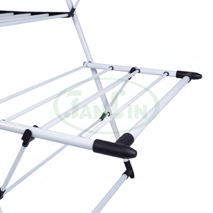 Vente en gros de cadre en métal durable, organisateur en tissu assemblé, étendoir pour usage domestique-pour salle de bain, balcon, salon - Product Image 1