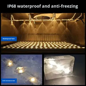 Bande lumineuse LED colorée en aluminium 24V IP65 étanche pour le lavage mural, éclairage de contour de bâtiment, mariage en extérieur, fond, à intensité variable - Product Image 3