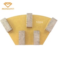 Disque de meulage Cassani Metal Bond 5 segments pour outils diamantés en marbre de pierre