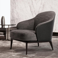 Chaise de loisirs multifonctionnelle en tissu et acier inoxydable de style nordique pour salon, salle à manger, maison, bureau
