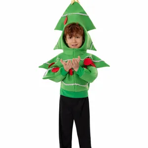 Christmas Items Children's Costume Christmas Cosplay Tree Jacket Costume Party Holiday School Children's Costume