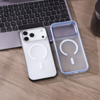 Casing HP Matte Frosted Pure Hard PC Magnetik Tahan Air untuk iPhone 18 18 Pro 18 Pro Max Mendukung Logo Kustom