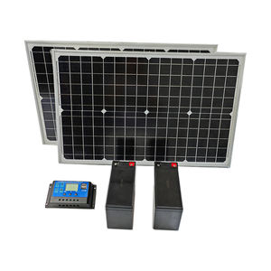 Panel solar monocristalino de 30W con batería de respaldo con cargador para abridor de puerta de motor de 12V/24V CC o Puerta de barrera - Product Image 3