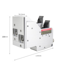 Productos de Venta Caliente Docod OEM/ODM Impresora de Fecha de Caducidad TIJ en Línea, Compra a Granel, Máquina de Codificación Térmica T210E de 12.7mm para Códigos QR 2D y GS1