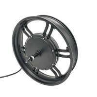 72V 3000W 60V 2500W 48V 2000W 175mm Dropout 20x4.0 Roda Tebal Sepeda Listrik Motor Terintegrasi