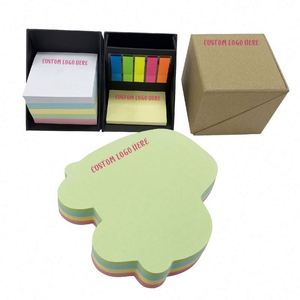 Bloc-notes autocollants épais personnalisables avec impression sur mesure et logo - Product Image 1