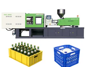 Máquina para hacer cajas de plástico para cerveza Máquina para hacer cajas de plástico para patatas Máquina de moldeo por inyección Ningbo