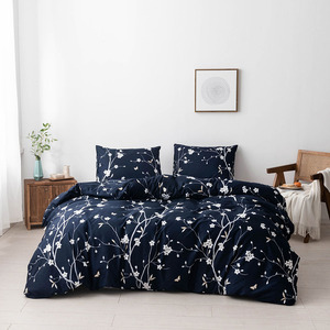 3 pcs chất lượng dệt 100% Polyester rắn OEKO-TEX chứng nhận thoải mái <span class=keywords><strong>bedding</strong></span> Set - Product Image 1