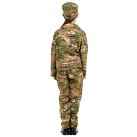 Tenue de Chasse pour Enfants, Uniforme de Combat Extérieur Camouflage, Ensemble Tactique Pantalon et Veste, Vêtements de Sport CS pour Enfants DX-G005001