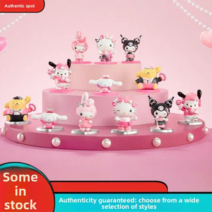 Autentiche Figurine POPMART Serie Family Pink Party in ABS, Blind Box a Tema Animale - Edizione da Collezione in Scala 1/6, Regalo da Collezione - Product Image 6