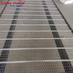 Anping usine <span class=keywords><strong>offre</strong></span> 304 acier inoxydable treillis métallique bande transporteuse armure toile chaîne lien pour la nourriture tissé Technique meilleur prix - Product Image 4