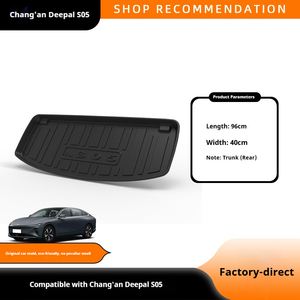 Tapis de coffre et de coffre avant/arrière antidérapant et imperméable en TPE pour Changan Deepal S07 S7 G318 S05, ajustement parfait, ensemble complet - Product Image 3