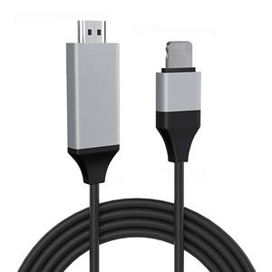 Monitor <span class=keywords><strong>de</strong></span> proyector <span class=keywords><strong>de</strong></span> transmisión <span class=keywords><strong>de</strong></span> alta velocidad <span class=keywords><strong>Cable</strong></span> HDTV Lightn-ing <span class=keywords><strong>A</strong></span> <span class=keywords><strong>Adaptador</strong></span> <span class=keywords><strong>de</strong></span> <span class=keywords><strong>Cable</strong></span> <span class=keywords><strong>de</strong></span> conector <span class=keywords><strong>AV</strong></span> Digital móvil HD-MI - Product Image 1