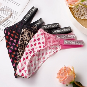 Set Reggiseno in Pizzo <span class=keywords><strong>Leopardato</strong></span> Sexy Personalizzabile con Logo, Stile Europeo e Americano, <span class=keywords><strong>Intimo</strong></span> Confortevole con Diamanti Scintillanti - Product Image 4