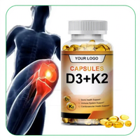 Complément alimentaire pour le système cardiovasculaire, soins de santé, capsules molles de vitamine D3, vitamine D3, vitamine K2, capsules molles