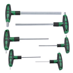 Llave Allen con Cabeza de Plástico de Cromo Vanadio, Llave Hexagonal de Cabeza Plana para Tornillos Hexagonales, Proveedor Chino - Product Image 2