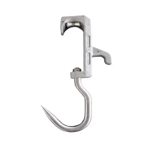 Abattoir accessoires cattle beef meat hanging hook for cow slaughterhouse