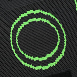 Rodillera ajustable de punto elástico soporte de rodilla ejercicio entrenamiento rodillera - Product Image 4