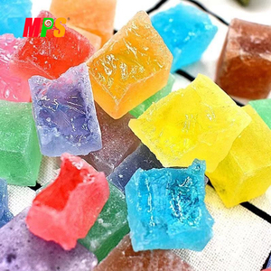 MPS Hot Sale High Quality Fruit Flavored Gem Crystal Cube Amber <strong>Candy</strong> Hard Chew Crunch Individually Packaged Sweet <strong>Sugar</strong> - Product Image 2