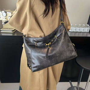 Grande <span class=keywords><strong>Zaino</strong></span> Casual da <span class=keywords><strong>Donna</strong></span> 2026 Nuovo Stile per Pendolari, Borsa a Tracolla, Esportazione Transfrontaliera, Vendita all'Ingrosso - Product Image 6