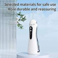 Hydropulseur Dentaire Électrique Portable Rechargeable Étanche pour Nettoyage des Dents à Domicile et en Voyage