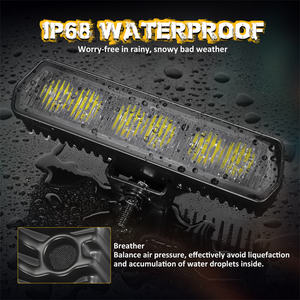 Barra de Luz LED de Alta Resistencia para Conducción, 6000K, Blanca, 6 Pulgadas, Haz de Luz Amplio, 60W, Montaje Oculto en Parachoques Delantero Inferior de Automóvil - Product Image 6