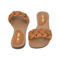 Vente d'Usine Meilleure Vente Sandales Femme 2025 Jaune/ Fauve/ Blanc Chaussures de Mode Femme Magnifiques Sandales Plates