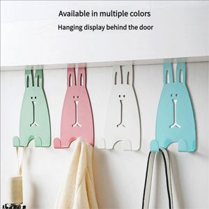 No Drill Cartoon Door <b>Hanger</b> Hook Over the Door Clothes <b>Hanger</b> for Bedroom, Hats, Bags - <b>Space</b> <b>Saving</b> Durable Back-Mounted Hook - Product Image 6