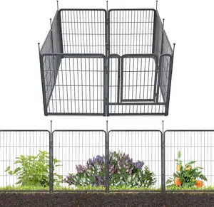 Easy Install Out Door Animal Dog Playpen Heavy Duty Metal Playpen For Dog Training Exercise Fence