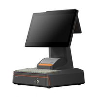 SUNMI D2S PLUS COMBO 15.6 pouces, caisse enregistreuse électronique Android, ensemble de système de point de vente 2+16G pour magasin