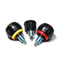 Piston d'indexation réglable à bille avec ressort, en acier inoxydable et acier au carbone, M5-M25, DIN ANSI, haute résistance pour usage industriel