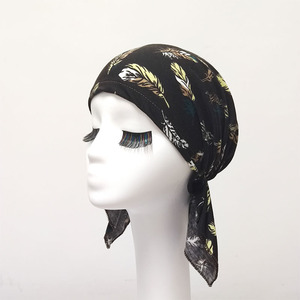 Bonnet Slouchy pour femmes Chapeau Stretch <span class=keywords><strong>Turban</strong></span> Chapeaux <span class=keywords><strong>Cancer</strong></span> Chapeaux Casquettes Baggy Crâne Sommeil Écharpe - Product Image 5