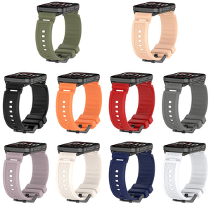 Bracelet de montre en silicone gagnant-gagnant pour <span class=keywords><strong>Garmin</strong></span> <span class=keywords><strong>Venu</strong></span> X1 Bracelet de remplacement sport respirant - Product Image 4