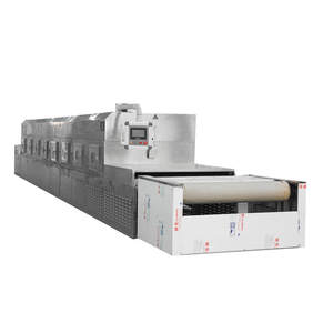 Máquina Secadora de Microondas de Banda para Deshidratación de Larvas, Insectos Voladores Negros Industriales Automática de 10-300KW, Secadora de Gusanos de la Harina - Product Image 1
