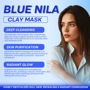 <span class=keywords><strong>Masque</strong></span> de boue éclaircissant naturel et biologique Alpine River Your Logo <span class=keywords><strong>Nila</strong></span> enrichi en vitamines, glycérine, niacinamide et arbutine pour le teint et la pigmentation de la peau - Product Image 5