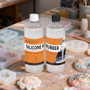 Moules en résine <span class=keywords><strong>silicone</strong></span> de qualité RTV-2, grade de dé<span class=keywords><strong>moulage</strong></span>, haute résistance à la déchirure, faible viscosité, très faible rétrécissement, dureté 0-50 Shore - Product Image 1