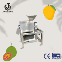 Mango-pulpmachine, schroefpers voor sap, 220V, voor fruitverwerkingsbedrijven en het maken van pulp van wortelen en tomaten