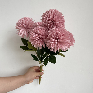 Bolas de pompón de 7 cabezas, ramos de diente de león 10cm de diámetro, novedad de <span class=keywords><strong>2022</strong></span> - Product Image 6