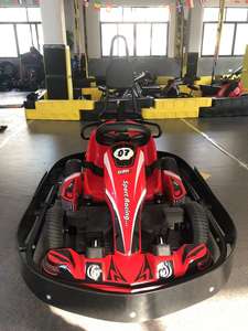 HLF BS-10 어린이용 전동 고카트 500W 전기 모터 200kg 하중 보호 납산 배터리 디스크 브레이크 18KM/H 스틸 - Product Image 6