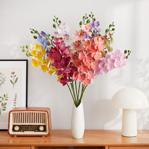 Orquídeas Phalaenopsis Artificiales, Flores Realistas en 3D, Decoraciones para Bodas, Decoración del Hogar, Arreglos de Plástico y Tela para Piso - Product Image 1