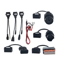 Kit Kabel Diagnostik Truk OEM Kustom 12V/24V untuk Adaptor OBD2 Tugas Berat untuk Scania Iveco MAN Volvo Renault