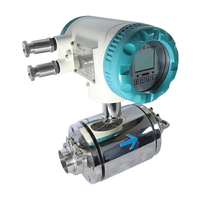 Medidor de Flujo Electromagnético Digital Compacto de Acero Inoxidable MODBUS DN40 (para Líquidos) OEM para Líquidos de Alta Viscosidad en Aguas Residuales