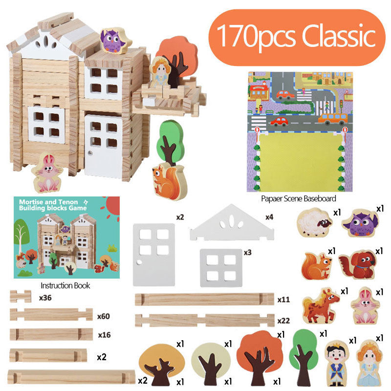 170 pièces Modèle classique