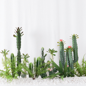 Ensemble de cactus artificiels Dream Castle, colonne, 10CM-70CM, décoration de bureau, verdure, ornement paysager écologique - Product Image 3
